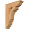 Ekena Millwork Merced Traditional Smooth Bracket, Western Red Cedar, 3 1/2"W x 14"D x 18"H BKT04X14X18MRC01SWR - alternate 1